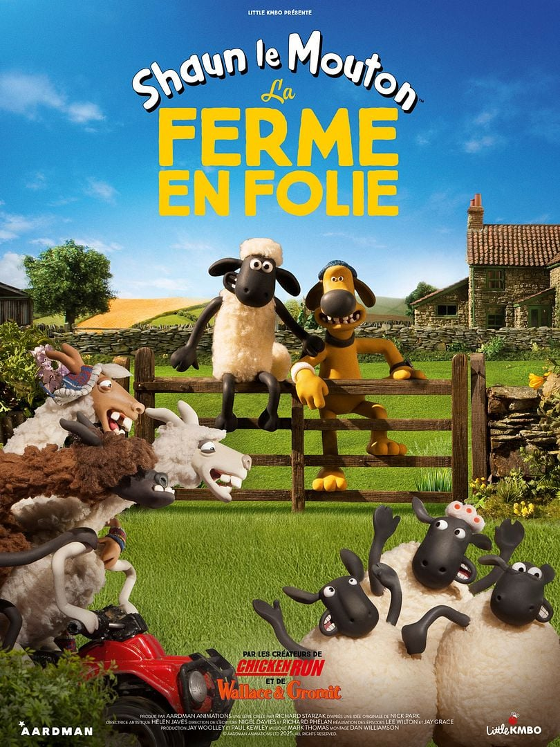 poster de SHAUN LE MOUTON:LA FERME EN FOLIE